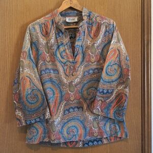 Vintage Paisley Tunic